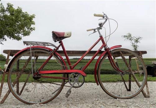 Bicycle - 1970s Triumph Raleigh Bicycle, Serial # 124641, Vintage Step Through Bike, by The Old Grainery (1970, 3 Speed, b...