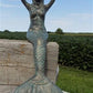 Cast Iron Mermaid, Mermaid Decor, Mermaid Figurine, Nautical Decor