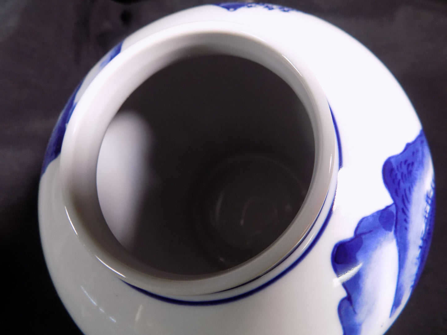 Decorative jar - Blue & White Pagoda Ginger Jar, 10 Chinese Porcelain Decor, Chinoiserie X, by The Old Grainery (Asian, As...