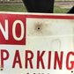 Signs - No Parking Any Time Street Sign, 24x18 Vintage Metal Road Sign, Garage Art, H by The Old Grainery (Garage Art, Met...