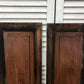 2 Wooden Door Panels, Cupboard Furniture Architectural Salvage, Arts Crafts A67,