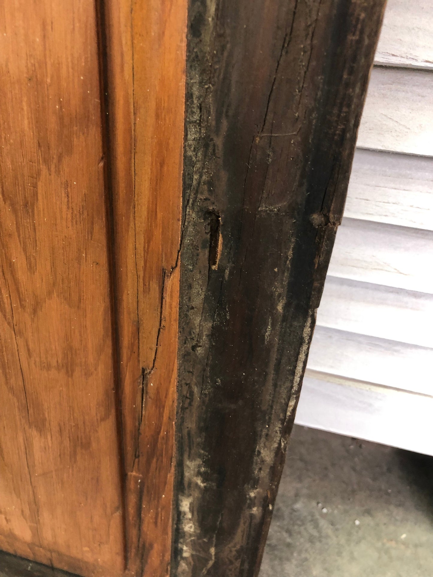 2 Wooden Door Panels, Cupboard Furniture Architectural Salvage, Arts Crafts A67,