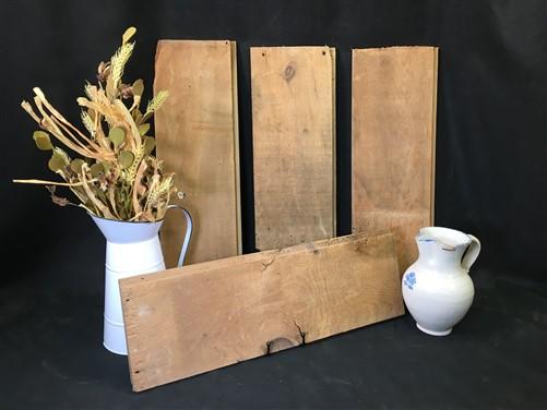 Lumber - 4 Barn Wood Reclaimed Planks, Wall Siding Boards, Rabbet Edge Lumber A58, by The Old Grainery (barn wood, boards,...