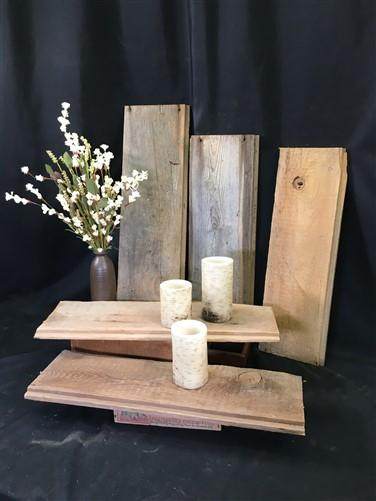 Lumber - 5 Barn Wood Reclaimed Planks, Wall Siding Boards, Rabbet Edge Lumber A59, by The Old Grainery (barn wood, boards,...