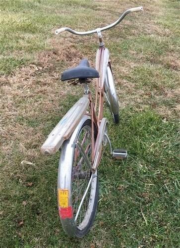 vintage bicycle womens Hiawatha Tank Cruiser Bicycle, Vintage Womens Purple Bike, Gambles Har – The Old Grainery