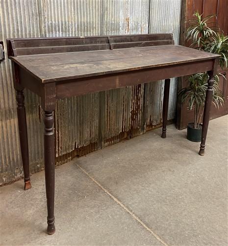 Desk - Antique Primitive Slant Front Writing Desk, Industrial Farmhouse Work Center by The Old Grainery (Executive desk, H...