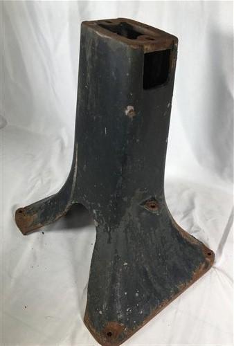 table base - Cast Iron Table Leg Base, Industrial Age Steel, Kitchen Island Counter Bench A67 by The Old Grainery (base, b...