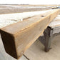 Reclaimed Barn Beam Wood Shelf, Architectural Salvage Fireplace Mantel C13,