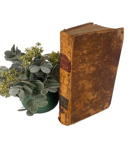 Bible - 1823 Thomas Scott Bible Old New Testaments Vol 2, Leather Bound, Ruth to Esther, by The Old Grainery (1823, 3rd bo...