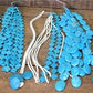 Beads - Turquoise Beads, Jewelers Lot, Jewelry Making Artistic Craft Blue Beads C, by The Old Grainery (art, beads, Blue)