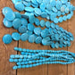 Beads - Turquoise Beads, Jewelers Lot, Jewelry Making Artistic Craft Blue Beads C, by The Old Grainery (art, beads, Blue)