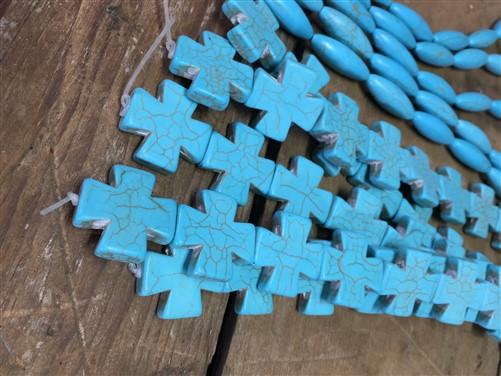 Beads - Turquoise Beads, Jewelers Lot, Jewelry Making Artistic Craft Blue Beads C, by The Old Grainery (art, beads, Blue)