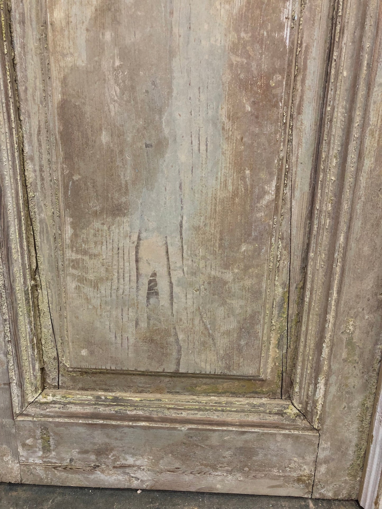 Antique French Double Doors (39.5x96.5) Raised Panel Doors, European Doors A297