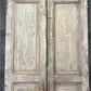 Door - Antique French Double Doors (43x95) Raised Panel Doors, European Doors A329 by The Old Grainery (antique doors, bar...