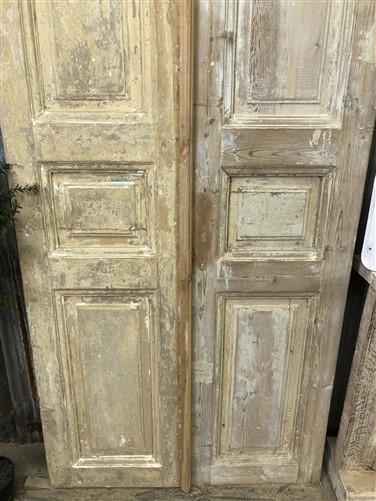Door - Antique French Double Doors (35.5x91.75) Raised Panel Doors, European Doors A336 by The Old Grainery (antique doors...