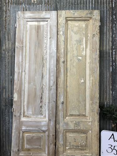 Door - Antique French Double Doors (35.5x91.75) Raised Panel Doors, European Doors A336 by The Old Grainery (antique doors...