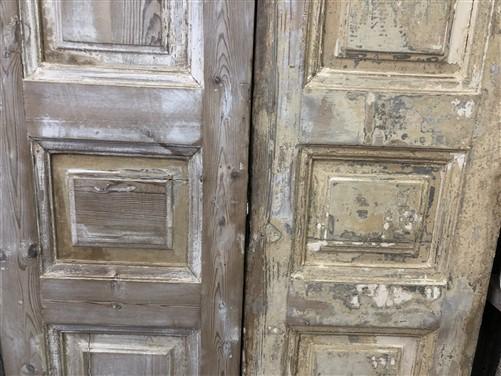 Door - Antique French Double Doors (35.5x91.75) Raised Panel Doors, European Doors A336 by The Old Grainery (antique doors...