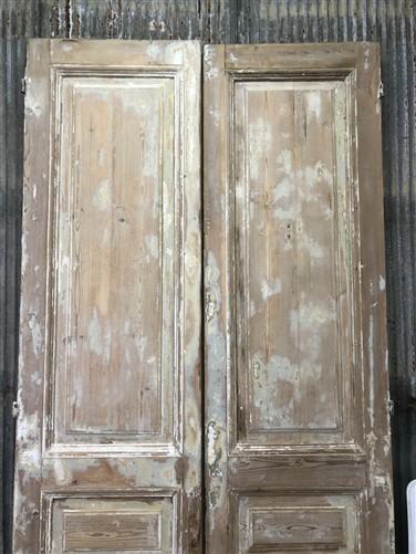 Antique French Double Doors (42.75x94) Raised Panel Doors, European Doors A359