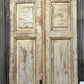 Antique French Double Doors (35x85.5) Raised Panel Doors, European Doors A376