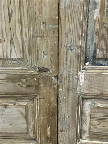Antique French Double Doors (40x91) Raised Panel Doors, European Doors A377