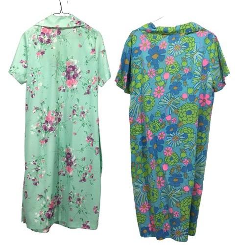 Retro Floral Moomoo Dresses, House Lounge Vintage Nightgowns, Cosplay The Old Grainery Retro Floral Moomoo Dresses, House Lounge Vintage Nightgowns, Cosplay The Old Grainery