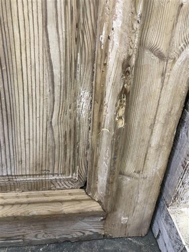 Antique French Double Doors (40x88) Wood Iron Doors, European Doors D203