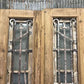 Antique French Double Doors (39x90.5) Iron Wood Doors, European Doors D217