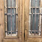 Antique French Double Doors (39x90.5) Iron Wood Doors, European Doors D217