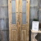 Antique French Double Doors (39x90.5) Iron Wood Doors, European Doors D217