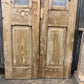 Antique French Double Doors (39x90.5) Iron Wood Doors, European Doors D217