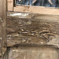 Antique French Double Doors (38x93) Wood Iron Doors, European Doors D218