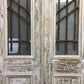 Antique French Double Doors (49.5x103) Iron Wood Doors, European Doors D235