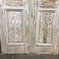 Antique French Double Doors (49.5x103) Iron Wood Doors, European Doors D235