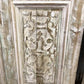 Antique French Double Doors (49.5x103) Iron Wood Doors, European Doors D235