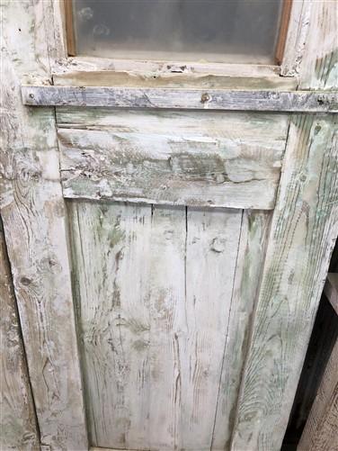 Antique French Double Doors (49.5x103) Iron Wood Doors, European Doors D235