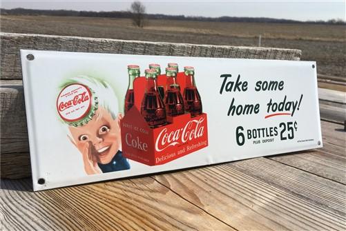 Coca Cola Sprite Boy Sign, Metal Porcelain Advertising Sign, Sprite Bo ...