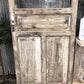Antique French Single Door (32.5x89) 4 Glass Panes, European Design H119