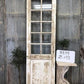Door - Antique French Single Door (27x93) 10 Glass Panes, European Design H134 by The Old Grainery (antique doors, barn do...