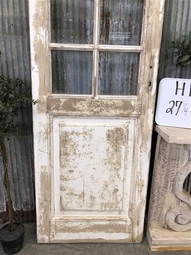 Door - Antique French Single Door (27x93) 10 Glass Panes, European Design H134 by The Old Grainery (antique doors, barn do...