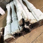 16 White Wood Balusters Reclaimed Spindles Porch Post House Trim C