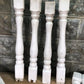 16 White Wood Balusters Reclaimed Spindles Porch Post House Trim C