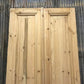 French Double Doors (32x96.5) European Styled Doors, Raised Panel Doors N50