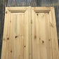 French Double Doors (32x96.5) European Styled Doors, Raised Panel Doors N51