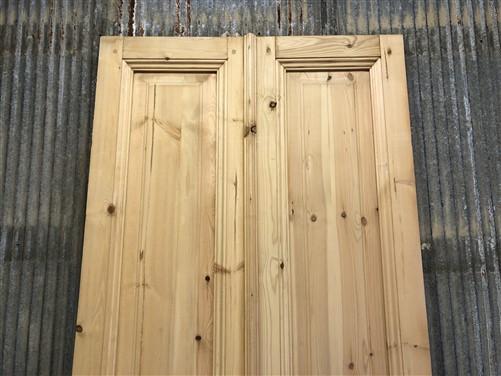 French Double Doors (32x96.5) European Styled Doors, Raised Panel Doors N52