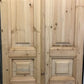 French Double Doors (32x96.5) European Styled Doors, Raised Panel Doors N52
