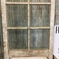 Antique French Single Door (25x83) 8 Pane Glass European Door H149