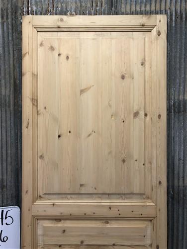 French Single Door (36x96) European Styled Door, Raised Panel Door, Q45