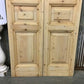 French Double Doors (36x80.5) European Styled Doors, Raised Panel Doors N91