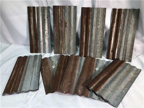 Galvanized Tin - 17 Tin Sheet Pieces, Art Craft Accent Tin, Decorative Backsplash, Reclaimed A, by The Old Grainery (accen...