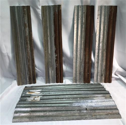 Galvanized Tin - 12 Tin Sheet Pieces, Art Craft Accent Tin, Decorative Backsplash, Reclaimed B, by The Old Grainery (accen...